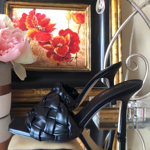 Marc Fisher Brizo Heeled Sandal Black MSRP $89 - Picture 10 of 15